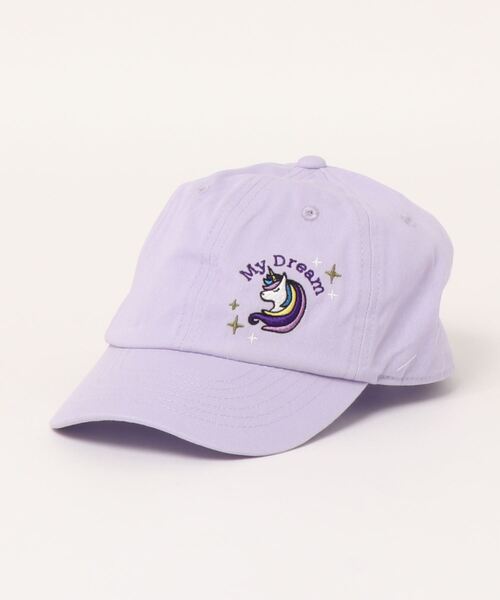 MPS(エムピーエス)の「【MPS】モチーフキャップDREAM2(キャップ・キッズ・サックスブルー/ピンク/ライラック・フリー)」の3枚目の写真