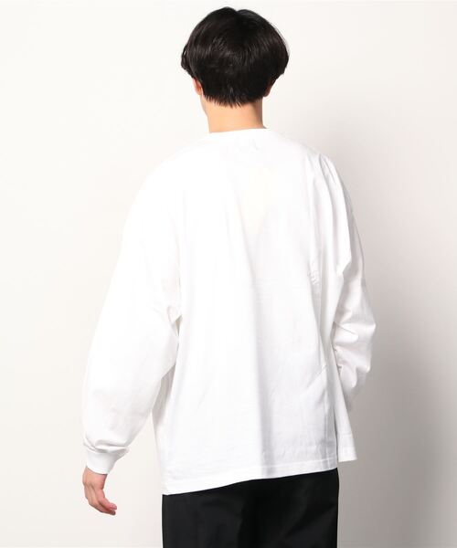 shei shei co LTD(シェイシェイシーオーエルティディ)の「SHEI SHEI DRAGON L/S TEE(Tシャツ/カットソー・メンズ・ホワイト/ブラック・ONESIZE)」の4枚目の写真