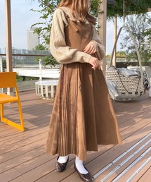 apres jour | サイドプリーツキャミワンピ【ZOZOTOWN限定アイテム】【9PO】(ワンピース)
