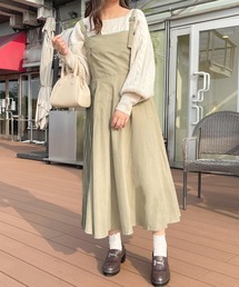 apres jour | サイドプリーツキャミワンピ【ZOZOTOWN限定アイテム】【9PO】(ワンピース)