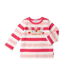 プッチー＆うさこ　ボーダー長袖Ｔシャツ