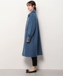 美品　バナナリパブリック　イタリアンメルトンコクーンコート Banana Republic（バナナリパブリック）の「イタリアンメルトン