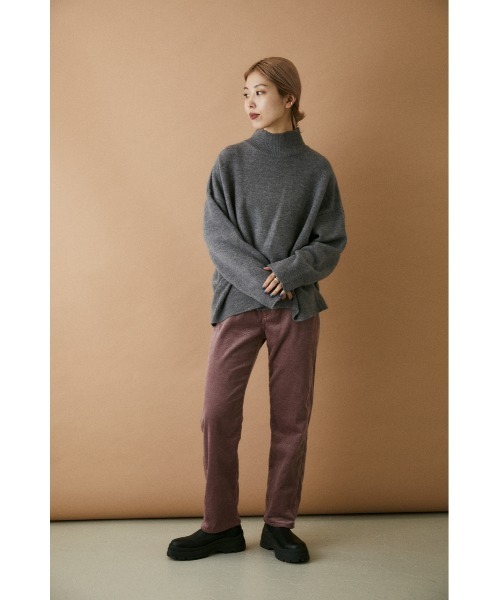 BLACK BY MOUSSY（ブラックバイマウジー）の「DRIP corduroy pants (ドリップコーデュロイパンツ)（その他パンツ・レディース・スモークピンク/ブラウン・26inch/23inch/25inch/24inch）」の20枚目の写真