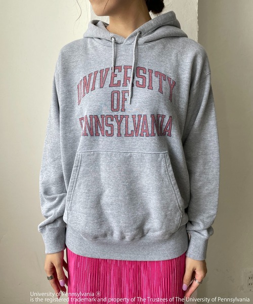 CAPRICIEUX LE'MAGE（カプリシューレマージュ）の「【GOOD ROCK SPEED】IvyLeagueフーディー（パーカー・レディース・ホワイト/グレー/ネイビー・FREE）」の4枚目の写真