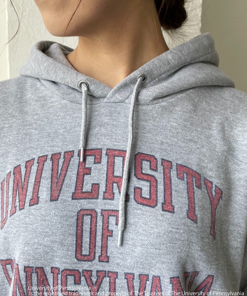 CAPRICIEUX LE'MAGE（カプリシューレマージュ）の「【GOOD ROCK SPEED】IvyLeagueフーディー（パーカー・レディース・ホワイト/グレー/ネイビー・FREE）」の8枚目の写真