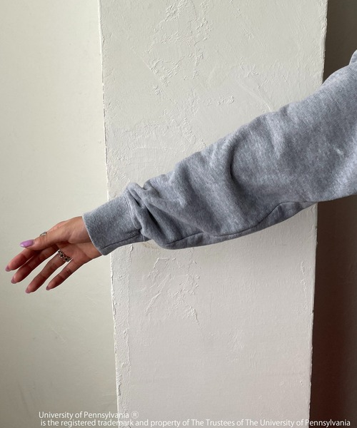 CAPRICIEUX LE'MAGE（カプリシューレマージュ）の「【GOOD ROCK SPEED】IvyLeagueフーディー（パーカー・レディース・ホワイト/グレー/ネイビー・FREE）」の10枚目の写真