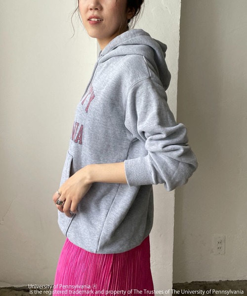 CAPRICIEUX LE'MAGE（カプリシューレマージュ）の「【GOOD ROCK SPEED】IvyLeagueフーディー（パーカー・レディース・ホワイト/グレー/ネイビー・FREE）」の16枚目の写真