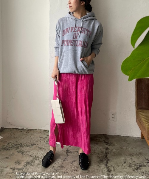 CAPRICIEUX LE'MAGE（カプリシューレマージュ）の「【GOOD ROCK SPEED】IvyLeagueフーディー（パーカー・レディース・ホワイト/グレー/ネイビー・FREE）」の20枚目の写真