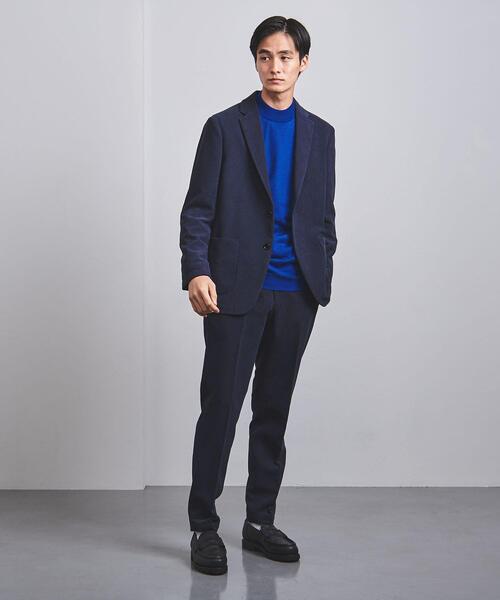 UNITED ARROWS(ユナイテッドアローズ)の「<UNITED ARROWS "COZY"> ポリエステル コーデュロイ 2ボタン ジャケット(テーラードジャケット・メンズ・ベージュ/ネイビー・S/M/L/XL)」の11枚目の写真
