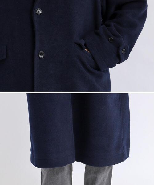 coen(コーエン)の「ビッグシルエットチェスターコート(チェスターコート・メンズ・ブラック/ネイビー・SMALL/MEDIUM/LARGE/X-LARGE)」の19枚目の写真
