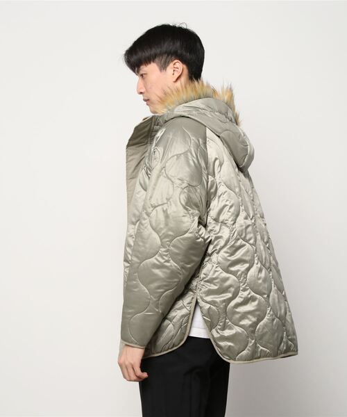 WESTSEA(ウエストシー)の「リラックスフィット 瓢箪キルトジャケット(その他アウター・メンズ・ベージュ/カーキ/ブラック・L/M)」の5枚目の写真