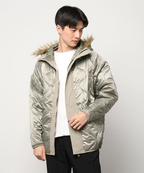WESTSEA(ウエストシー)の「リラックスフィット 瓢箪キルトジャケット(その他アウター・メンズ・ベージュ/カーキ/ブラック・L/M)」の18枚目の写真