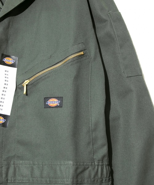 Dickies（ディッキーズ）の「DICKIES/ディッキーズ　Deluxe Long Sleeve Coveralls（つなぎ/オールインワン・メンズ・ブラック/ダークグリーン・MEDIUM/LARGE/X-LARGE）」の10枚目の写真