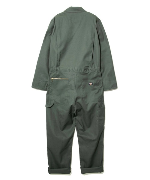 Dickies（ディッキーズ）の「DICKIES/ディッキーズ　Deluxe Long Sleeve Coveralls（つなぎ/オールインワン・メンズ・ブラック/ダークグリーン・MEDIUM/LARGE/X-LARGE）」の4枚目の写真