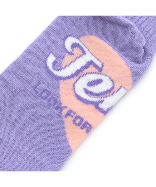 JENNI love(ジェニィラブ)の「ハートロゴリブショートソックス(ソックス/靴下・キッズ・ミント/ブラック/ラベンダー・22-24cm/19-21cm)」の5枚目の写真