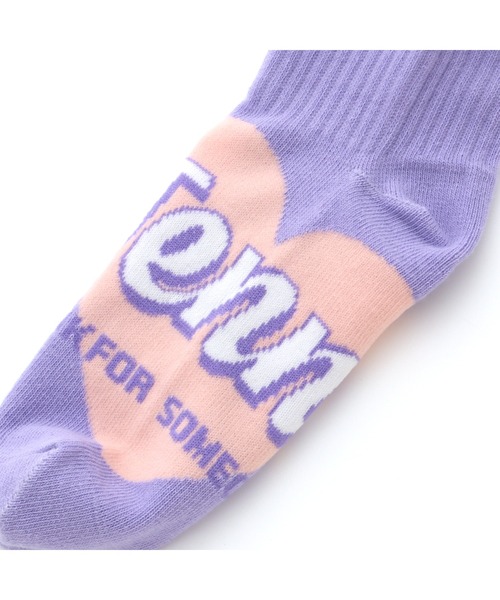 JENNI love(ジェニィラブ)の「ハートロゴリブショートソックス(ソックス/靴下・キッズ・ミント/ブラック/ラベンダー・22-24cm/19-21cm)」の4枚目の写真