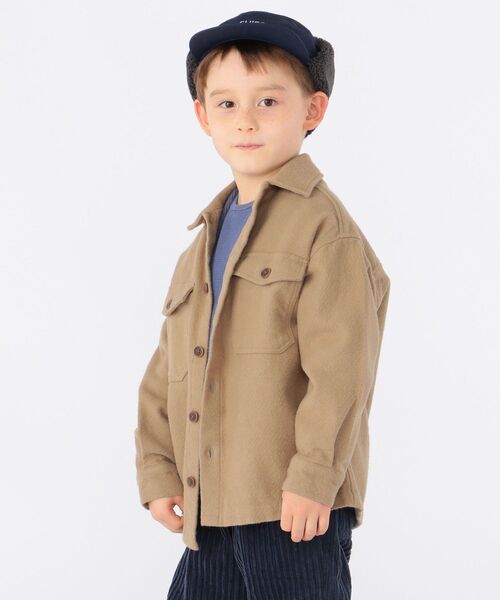 SHIPS(シップス)の「SHIPS KIDS:フライト キャップ(キャップ・キッズ・ネイビー/ベージュ・MEDIUM/LARGE)」の13枚目の写真