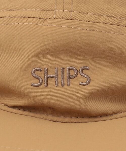 SHIPS(シップス)の「SHIPS KIDS:フライト キャップ(キャップ・キッズ・ネイビー/ベージュ・MEDIUM/LARGE)」の4枚目の写真