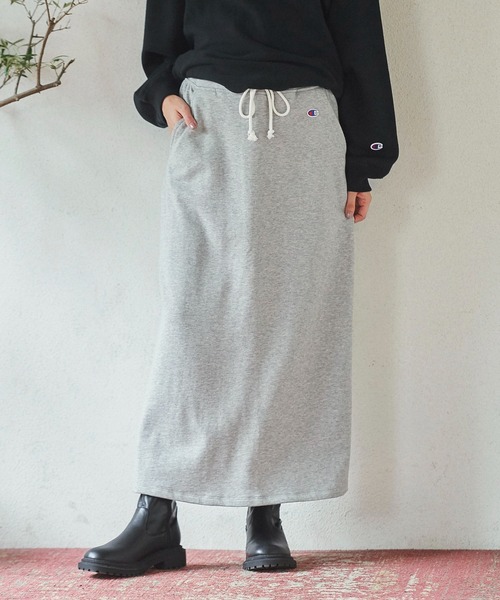 holiday champion スカート　gray HOLIDAY（ホリデイ）の「【CHAMPION×JOURNAL STANDARD】by HOLIDAY