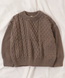 apres les cours | あわいろニット_ウォッシャブル(ニット/セーター)