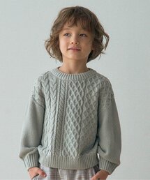 apres les cours | あわいろニット_ウォッシャブル(ニット/セーター)