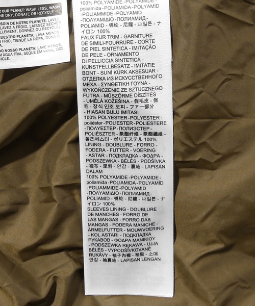 Levi's（リーバイス）の「LMC PADDED UTILITY COAT COFFEE LIQUER（ダウンジャケット/コート・レディース・マルチ・S/M）」の10枚目の写真