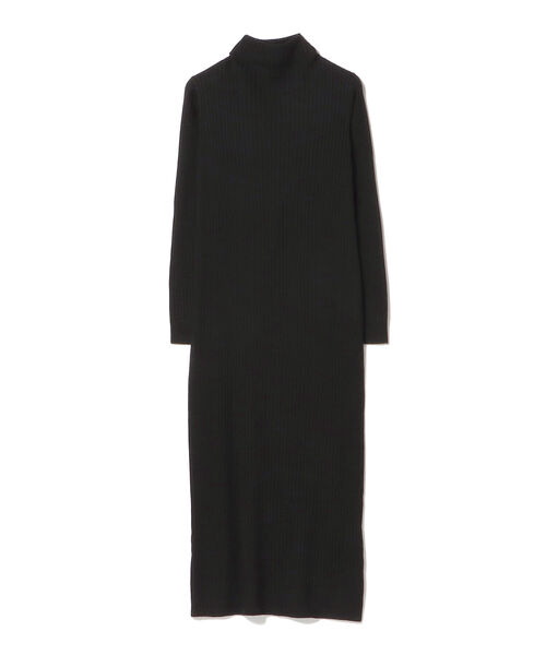 BEAMS HEART（ビームスハート）の「BEAMS HEART / タートル リブワンピース（ワンピース・レディース・ブラック/ベージュ/オリーブ・FREE）」の22枚目の写真