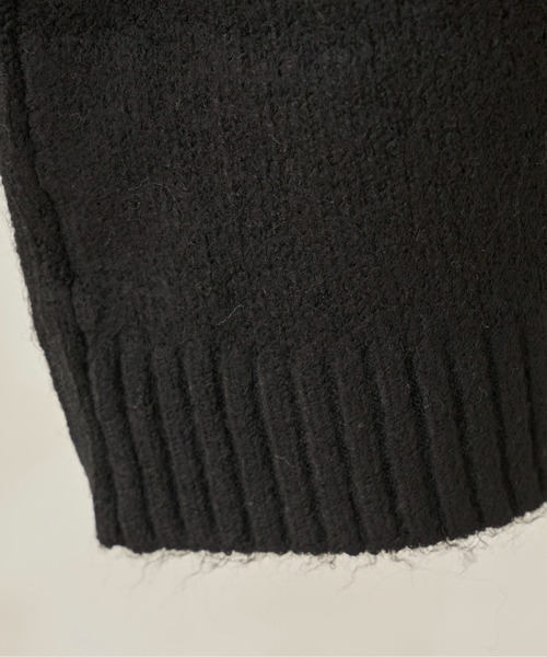 CPCM（シーピーシーエム）の「ハンドステッチニット21AW（ニット/セーター・レディース・アイボリー/ブラック/ブルー/マスタード・FREE）」の22枚目の写真