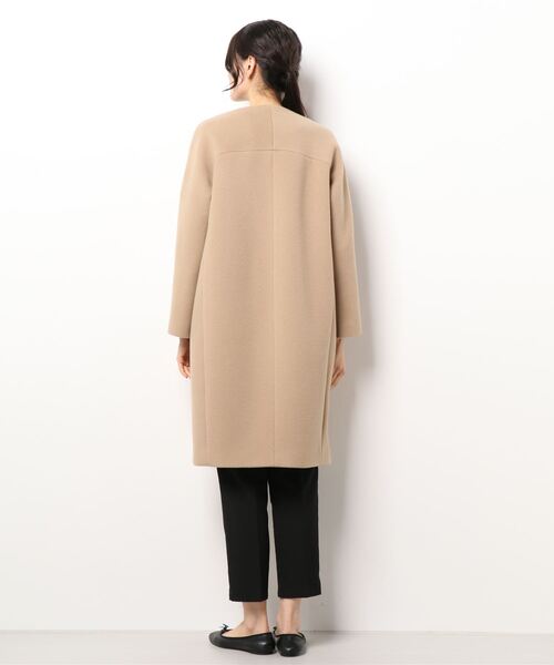 ANAYI ダブルビーバークルーコート 38 ANAYIよりダブルビーバークルーコートが入荷しましたのでお知らせし