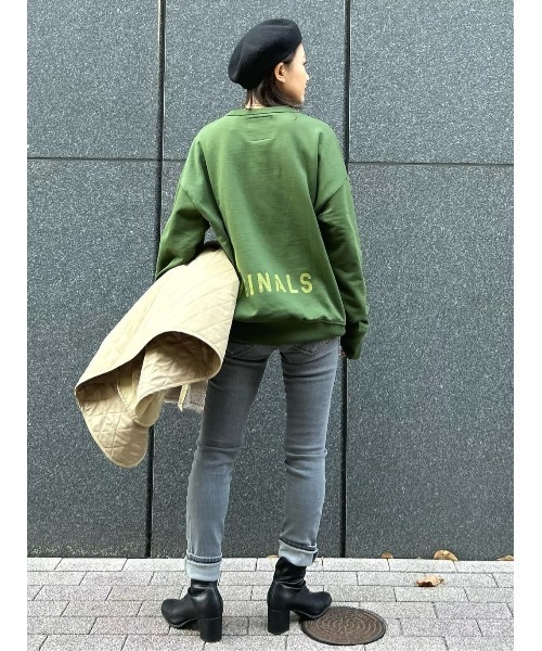 SOMETHING（サムシング）の「【SOMETHING】「ANN」スキニーデニムパンツ（デニムパンツ・レディース・グレー・26inch/29inch/25inch/30inch/27inch/28inch）」の8枚目の写真