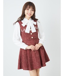 週末限定でお値下げ中 Ank Rougeのジャンパースカート Mサイズ 61710549b_b_06_215.jpg