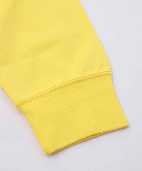 X-girl（エックスガール）の「JELLY LOGO L/S TEE/ミルズロゴ　ロンT/ロングティーシャツ（Tシャツ/カットソー・レディース・ホワイト/ブラック/イエロー・S/M/L/XL）」の6枚目の写真