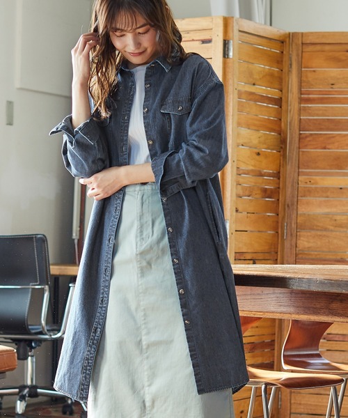 デニムシャツワンピース シャツワンピース Honeys ハニーズ のファッション通販 Zozotown