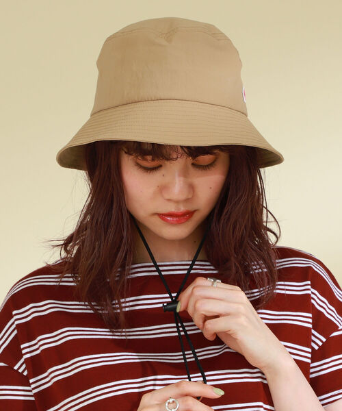 Ray BEAMS（レイビームス）の「DANTON / バケット ハット（ハット・レディース・ブラック/ベージュ/オフホワイト・ONE SIZE）」の13枚目の写真