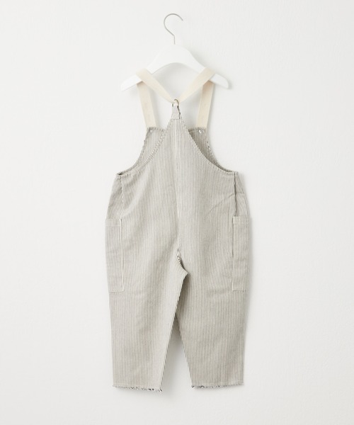 CIAOPANIC TYPY(チャオパニックティピー)の「■【WEB限定】【KIDS】ヒッコリーデニムオーバーオール(サロペット/オーバーオール・キッズ・オフホワイト/ネイビー・SMALL/MEDIUM/LARGE/X-LARGE/XX-LARGE)」の8枚目の写真