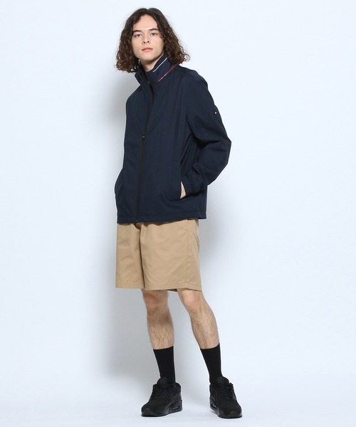 TOMMY HILFIGER(トミーヒルフィガー)の「リップトップスタンドカラージャケット(ナイロンジャケット・メンズ・ネイビー/ブラック・SMALL/LARGE/MEDIUM/X-LARGE)」の6枚目の写真
