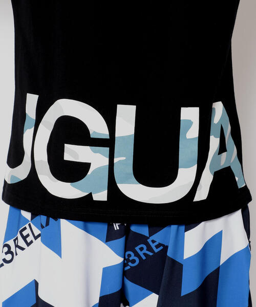 1piu1uguale3 RELAX（ウノピュウノウグァーレトレリラックス）の「1PIU1UGUALE3 RELAX/ウノピゥ ウノ ウグァーレ トレ リラックス/CAMO LOGO TEE（Tシャツ/カットソー・メンズ・ホワイト/ブラック・MEDIUM/LARGE/X-LARGE/SMALL）」の4枚目の写真