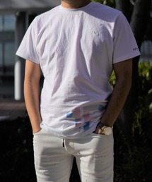 1piu1uguale3 RELAX | 1PIU1UGUALE3 RELAX/ウノピゥ ウノ ウグァーレ トレ リラックス/CAMO LOGO TEE(Tシャツ/カットソー)