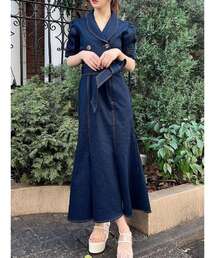 RESEXXY | 配色ステッチマーメイドワンピース(ワンピース)