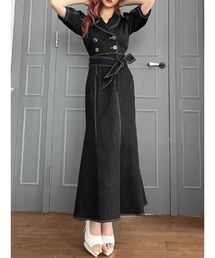 RESEXXY | 配色ステッチマーメイドワンピース(ワンピース)