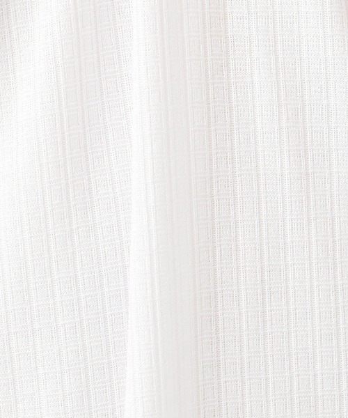 HIDEAWAYS NICOLE（ハイダウェイニコル）の「ブロックリンクスシルケット加工半袖Ｔシャツ（Tシャツ/カットソー・メンズ・オフホワイト/ブラック/ブラック×ホワイト/サックスブルー・MEDIUM/LARGE/X-LARGE）」の10枚目の写真