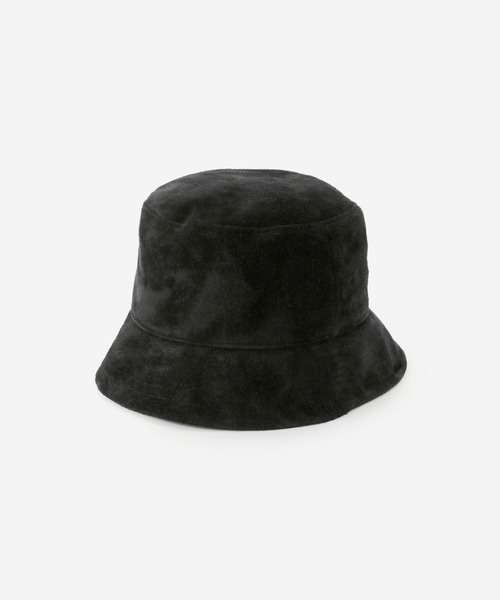 Sisii （シシ）BUCKET HAT Sisii｜レザー&frasl;スエード バケット ハット \u201cBUCKET HAT\u201d 004-ik-yh シシ