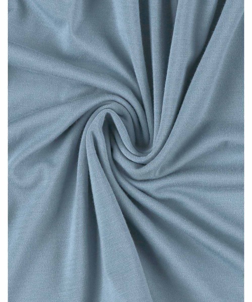 AMPHI(アンフィ)の「ベア天竺 カップ付き パジャマ(セットアップ)(ルームウェア/パジャマ・レディース・ブルー/アイボリー・MEDIUM/LARGE)」の6枚目の写真