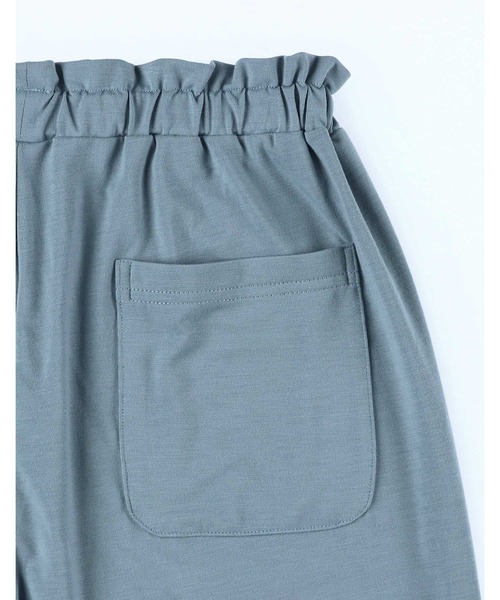 AMPHI(アンフィ)の「ベア天竺 カップ付き パジャマ(セットアップ)(ルームウェア/パジャマ・レディース・ブルー/アイボリー・MEDIUM/LARGE)」の7枚目の写真