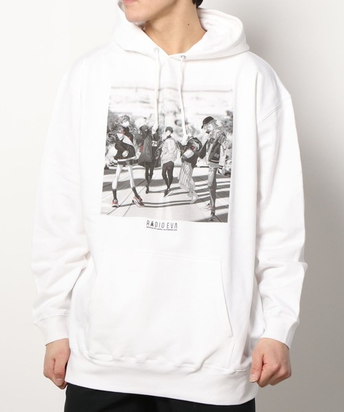 RADIO EVA Illustration Parka ホワイト RADIO EVA Illustration Parka ホワイト