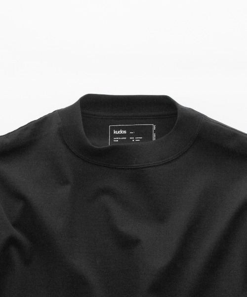 kudos(クードス)の「KUDOS 2PACK T-SHIRT(Tシャツ/カットソー・メンズ・ホワイト×ホワイト/ブラック×ホワイト/ブラック×ブラック・2/1)」の11枚目の写真