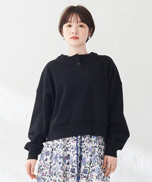 USAコットンヘンリーネックスウェット