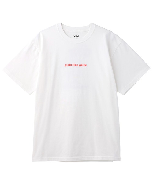 X-girl（エックスガール）の「RABBIT S/S TEE/ウサギ　バックプリント　Tシャツ（Tシャツ/カットソー・レディース・パープル/ホワイト/ブラック・S/L/XL/M）」の8枚目の写真