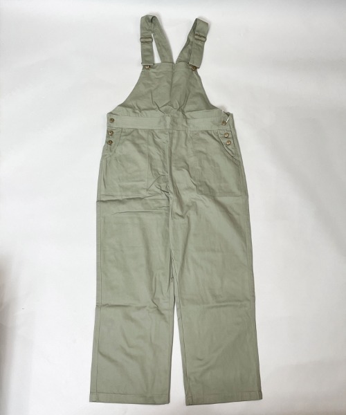 JACKROSE(ジャックローズ)の「JE-TCツイルオーバーオール(サロペット/オーバーオール・メンズ・カーキ/その他3/インディゴブルー/ストライプ/ベージュ/ブラック/アイボリー/その他1・M/L)」の4枚目の写真