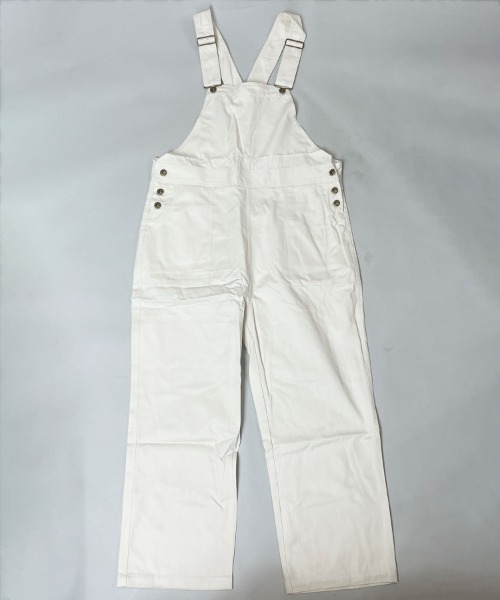 JACKROSE(ジャックローズ)の「JE-TCツイルオーバーオール(サロペット/オーバーオール・メンズ・カーキ/その他3/インディゴブルー/ストライプ/ベージュ/ブラック/アイボリー/その他1・M/L)」の2枚目の写真
